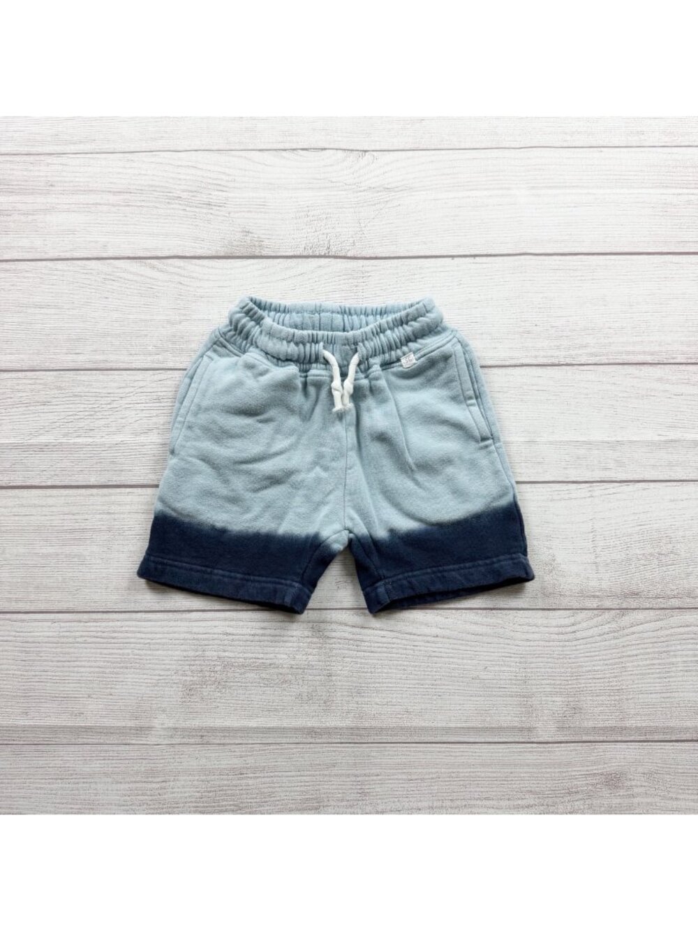 Sovereign Code Boys Dip Dye Ombré Fleece Shorts Blue 18-24 Months